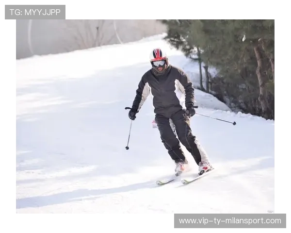 滑雪过弯压雪声爽爆，体验冬季极限快感